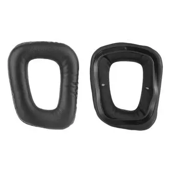 Сменные амбушюры для Logitech G35 G930 G430 F450 G331 G231 G431 (Черный ПУ)