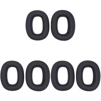 Сменные амбушюры для наушников B&W Bowers & Wilkins PX7 S2/PX8(черный) КДЕ