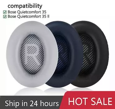 Сменные амбушюры для наушников BOSE QC35 для QuietComfort qc 35 и 35 II, амбушюры из пены с эффектом памяти, высококачественные амбушюры