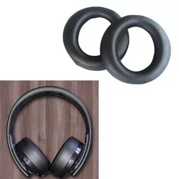 Сменные амбушюры для наушников Gold 7.1 Wirelessly CUHYA 0080, кожаные амбушюры, подушки