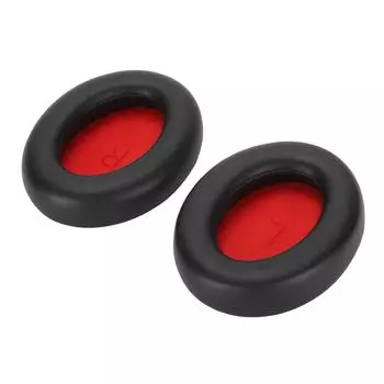 Сменные амбушюры для наушников Protein Leather Headset Ear Cushions для 1MORE SonoFlow Black чёрный