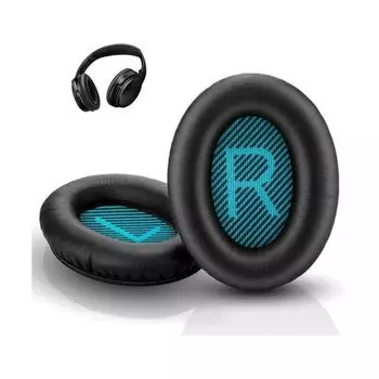 Сменные амбушюры для наушников QC35, сменные амбушюры QC35, QC35ii — совместимы для T35, QC25, QC35ii, QC15, AE2, AE2i 1set(2pcs)