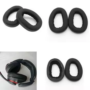 Сменные амбушюры для наушников Sennheiser GSP600 GSP670 GSP500, кожаные запасные части, чехол
