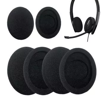 Сменные амбушюры для наушников Sennheiser SC 160 165 USB губка запасные части чехол