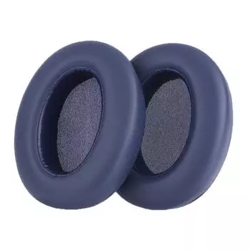 - Сменные амбушюры из протеиновой кожи для Sony WH-XB910N (синий)