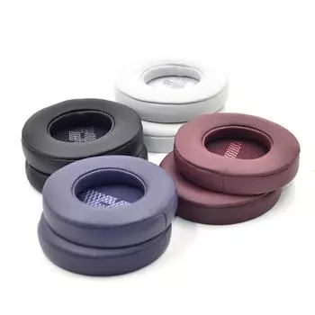 Сменные амбушюры из протеиновой кожи и пены с эффектом памяти для наушников JBL Live 400BT 400 460NC