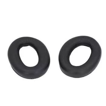 Сменные амбушюры из высокоплотной пены с протеиновой кожей, шумоизоляция для WH-1000XM2 чёрный