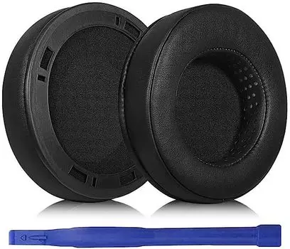 Сменные амбушюры K812, совместимые с наушниками AKG K812/K812 Pro с кнопками, амбушюры из мягкой протеиновой кожи чёрный