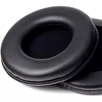 Сменные амбушюры MDR-V700, кожаные амбушюры из пены с эффектом памяти, совместимые с наушниками Sony MDR-V700 Z700 V500DJ чёрный