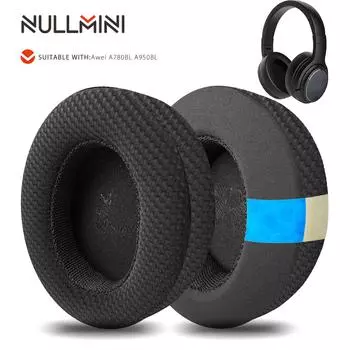 Сменные амбушюры Nullmini для наушников Awei A780BL A950BL, охлаждающие гелевые амбушюры, подушечки для наушников, оголовье