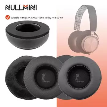 Сменные амбушюры NullMini для наушников BANG & OLUFSEN BeoPlay H6 H4, охлаждающий гель, оголовье