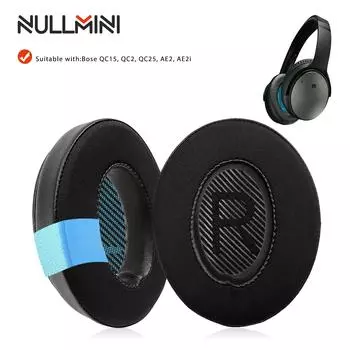Сменные амбушюры NullMini для наушников Bose QC15, QC2, QC25, AE2, AE2i, охлаждающий гель, амбушюры, оголовье
