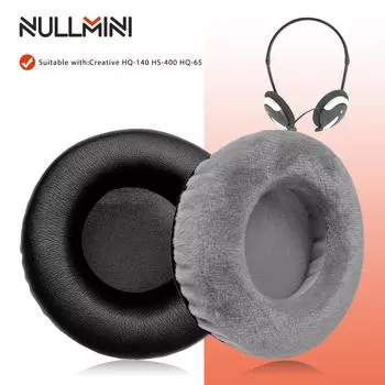 Сменные амбушюры NullMini для наушников Creative HQ-140, 65 HS-400 HQ140 HQ65 HS140, амбушюры, наушники-вкладыши, гарнитура