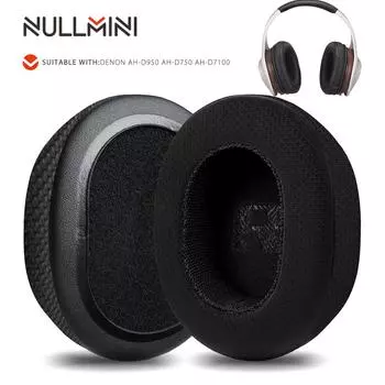 Сменные амбушюры Nullmini для наушников DENON AH-D950 D750 D7100, охлаждающие гелевые амбушюры, вкладыши для наушников