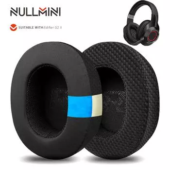 Сменные амбушюры Nullmini для наушников Edifier G2 II, охлаждающие гелевые амбушюры, подушечки для наушников, оголовье