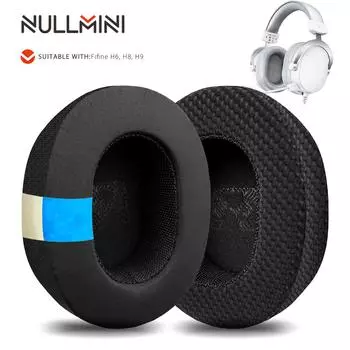 Сменные амбушюры Nullmini для наушников Fifine H6, H8, H9, охлаждающие гелевые амбушюры, подушечки для наушников, оголовье