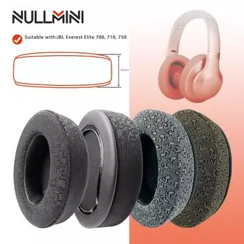 Сменные амбушюры NullMini для наушников JBL Everest Elite 700, 710, 750, амбушюры, наушники, оголовье для гарнитуры