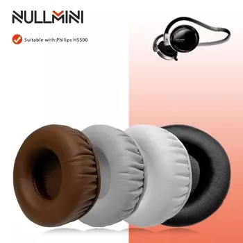 Сменные амбушюры NullMini для наушников Philips HS500, амбушюры, наушники-вкладыши, гарнитура