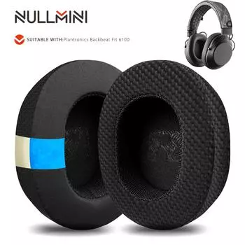Сменные амбушюры Nullmini для наушников Plantronics Backbeat Fit 6100, охлаждающие гелевые амбушюры, подушечка, оголовье