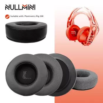 Сменные амбушюры NullMini для наушников Plantronics Rig 500, амбушюры, охлаждающий гель-вкладыш