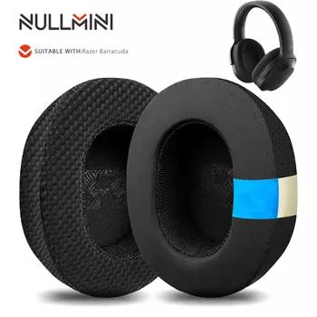 Сменные амбушюры Nullmini для наушников Razer Barracuda, охлаждающие гелевые амбушюры, подушечка, оголовье