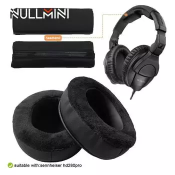 Сменные амбушюры NullMini для наушников Sennheiser HD280PRO HD280 PRO, наушники-вкладыши, гарнитура