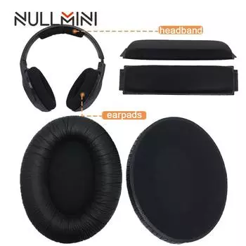 Сменные амбушюры NullMini для наушников Sennheiser HD418 HD419 HD428 HD429 HD439 HD438 HD448 HD449