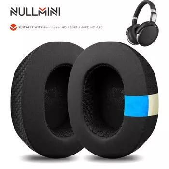 Сменные амбушюры Nullmini для наушников Sennheiser HD 4.50BT 4.40BT, HD 4.30, охлаждающие гелевые амбушюры, подушечка, оголовье