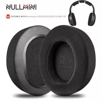 Сменные амбушюры Nullmini для наушников Sennheiser HDR120 RS120 RS110 HDR110T, охлаждающие гелевые амбушюры, подушечки для наушников, чехлы