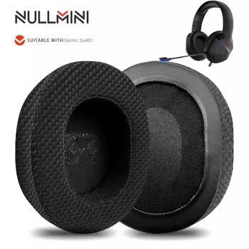 Сменные амбушюры Nullmini для наушников Somic Gs401, охлаждающие гелевые амбушюры, подушечки для наушников, оголовье