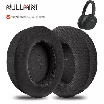 Сменные амбушюры Nullmini для наушников Sony WH-ULT900N, охлаждающие гелевые амбушюры, подушечки для наушников, оголовье
