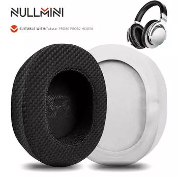 Сменные амбушюры Nullmini для наушников Takstar PRO80 PRO82 HI2050, охлаждающие гелевые амбушюры, подушечки для наушников, оголовье