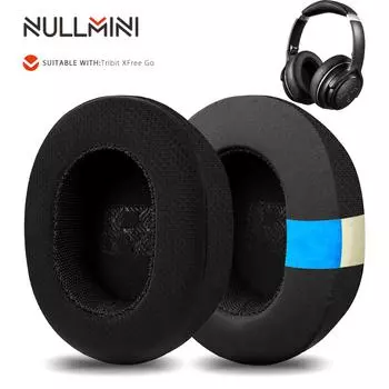 Сменные амбушюры Nullmini для наушников Tribit XFree Go, охлаждающие гелевые амбушюры, подушечка, оголовье