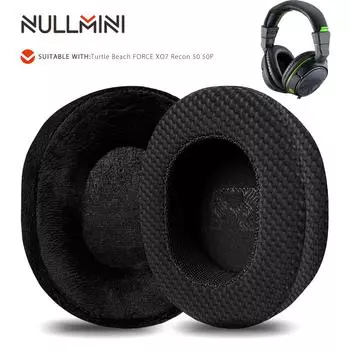 Сменные амбушюры Nullmini для наушников Turtle Beach FORCE XO7 Recon 50 50P, охлаждающие гелевые амбушюры, подушечки для наушников, чехлы