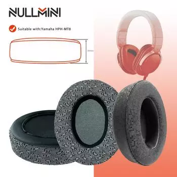Сменные амбушюры NullMini для наушников Yamaha HPH-MT8, амбушюры, наушники, оголовье для гарнитуры