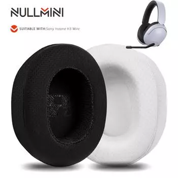 Сменные амбушюры Nullmini для проводных наушников Sony Inzone H3, охлаждающие гелевые амбушюры, подушечки для наушников, оголовье