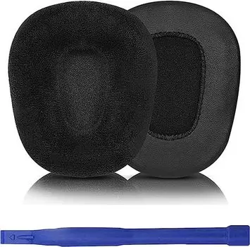 Сменные амбушюры с мягкой отскакивающей губкой, совместимые с наушниками BlueParrott B450-XT/B450XT, сменные наушники, амбушюры чёрный