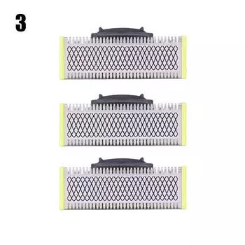Сменные бритвенные головки из нержавеющей стали, совместимые с бритвами 1 piece