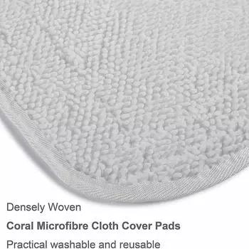 Сменные чехлы для швабры для парового пылесоса Vileda 100, швабра с горячим распылением 32*23,5 см, чистящие салфетки