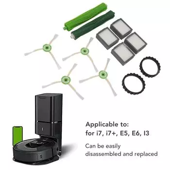 Сменные детали для подметальной машины, щетки для подметальной машины, фильтры и покрытия для шин для обновления I7 Home