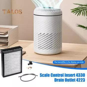 Сменные детали фильтра Комплект для обслуживания увлажнителя Простая установка Водяная панель Сменный фильтр для увлажнителя Аксессуары для 600/600A/600M чёрный