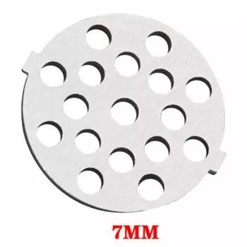 Сменные детали шлифовальной машины из нержавеющей стали для бытовой мясорубки 5 # 55 мм 7mm