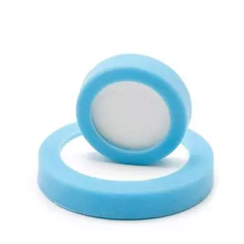 Сменные диффузионные диски для аквариума, секционный тип, диффузор CO2 из нержавеющей стали, диаметр 0,79 дюйма, 1,18 дюйма, прочный