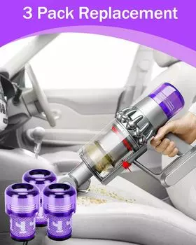 Сменные фильтры для пылесоса Dyson V12 Hepa Фильтр совместим с Dyson V12 Slim Absolute Detect Фильтр Аксессуары