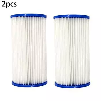 Сменные картриджи для фильтров для бассейнов, 2 шт., для Intex Easy Set типа A или C белый