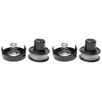 Сменные катушки триммерной лески LF # 20 футов с колпачком и пружиной для черного цвета De