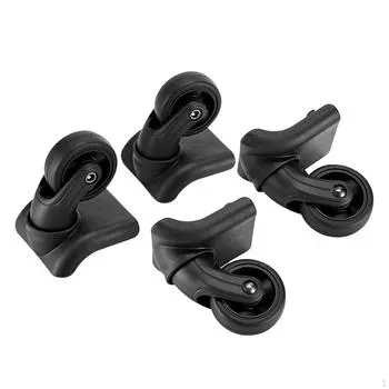 Сменные колеса для багажа, бесшумные универсальные прочные колеса для дорожной сумки