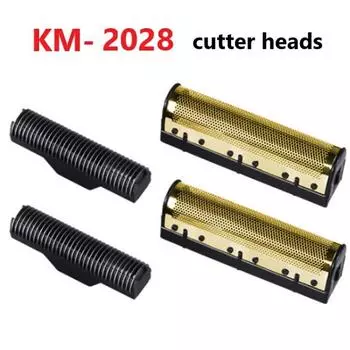 Сменные лезвия для электробритв, золотая фольга, сетка для бритвы Km-2028, инструменты для бритья