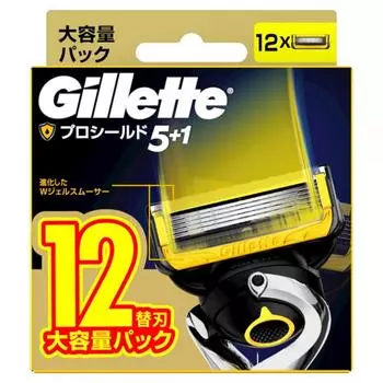 Сменные лезвия для бритвы Gillette Gillette Pro Shield 12