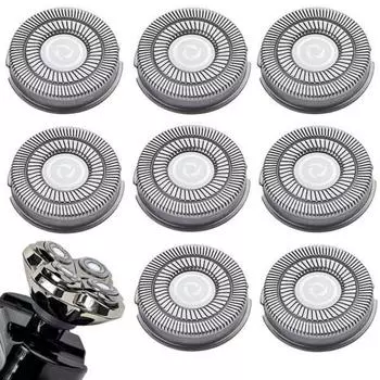 Сменные лезвия для бритвы, совместимые с электрической бритвой Sculpt Pitbull GoldSilver PRO и другими бритвами для сверхчистого бритья, упаковка из 8 шт.